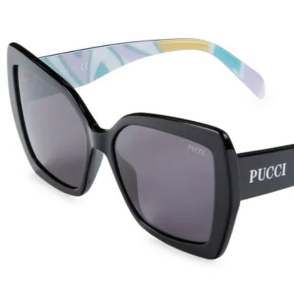 Pucci 58MM Geometric Sunglasses - Picture 4 of 13